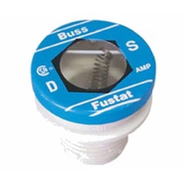 Plug Fuse, S Series, Time-Delay, 30A, 125V AC, Indicating, 10kA at 125V AC, Eaton Bussmann, Mfr#: 248443